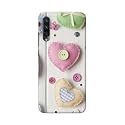 PRINTFIDAA Heart Shape Hard Back Cover for