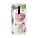 PRINTFIDAA Heart Shape Hard Back Cover for