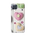 PRINTFIDAA Heart Shape Hard Back Cover for