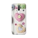 PRINTFIDAA Heart Shape Hard Back Cover for