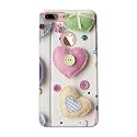 PRINTFIDAA Heart Shape Hard Back Cover for