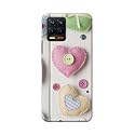 PRINTFIDAA Heart Shape Hard Back Cover for