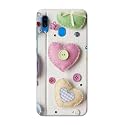 PRINTFIDAA Heart Shape Hard Back Cover for