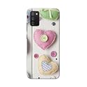 PRINTFIDAA Heart Shape Hard Back Cover for