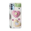 PRINTFIDAA Heart Shape Hard Back Cover for