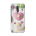 PRINTFIDAA Heart Shape Hard Back Cover for