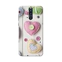 PRINTFIDAA Heart Shape Hard Back Cover for