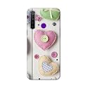 PRINTFIDAA Heart Shape Hard Back Cover for