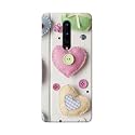 PRINTFIDAA Heart Shape Hard Back Cover for