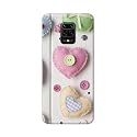 PRINTFIDAA Heart Shape Hard Back Cover for