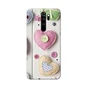 PRINTFIDAA Heart Shape Hard Back Cover for