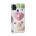 PRINTFIDAA Heart Shape Hard Back Cover for