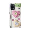 PRINTFIDAA Heart Shape Hard Back Cover for