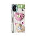 PRINTFIDAA Heart Shape Hard Back Cover for
