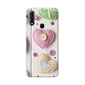 PRINTFIDAA Heart Shape Hard Back Cover for
