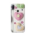 PRINTFIDAA Heart Shape Hard Back Cover for