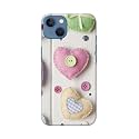 PRINTFIDAA Heart Shape Hard Back Cover for