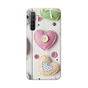 PRINTFIDAA Heart Shape Hard Back Cover for