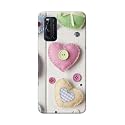 PRINTFIDAA Heart Shape Hard Back Cover for