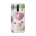 PRINTFIDAA Heart Shape Hard Back Cover for