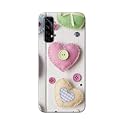 PRINTFIDAA Heart Shape Hard Back Cover for