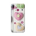 PRINTFIDAA Heart Shape Hard Back Cover for