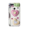 PRINTFIDAA Heart Shape Hard Back Cover for