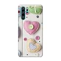 PRINTFIDAA Heart Shape Hard Back Cover for
