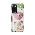 PRINTFIDAA Heart Shape Hard Back Cover for