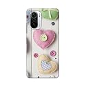 PRINTFIDAA Heart Shape Hard Back Cover for