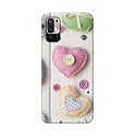 PRINTFIDAA Heart Shape Hard Back Cover for