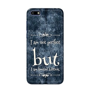printfidaa i am not perfect but i am limited edition printed designer hard back case for huawei y5 2018  y5 prime 2018  honor 7s dra-lx2 dua-lx2 back cover -h8 vkm2025