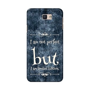 printfidaa i am not perfect but i am limited edition printed designer hard back case for samsung onnxt  j7 prime  j7 prime 2  on7 prime  on7 2016 back cover -h8 vkm2025