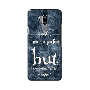 printfidaa i am not perfect but i am limited edition printed designer hard back case for lg g7 thinqlg g7 plus g710em g710pm g710vmp g710ulm back cover -h8 vkm2025