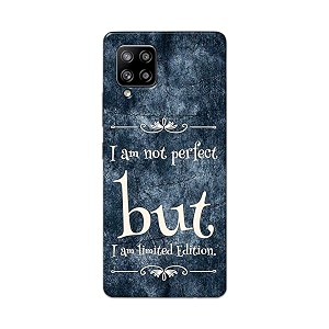 printfidaa i am not perfect but i am limited edition printed designer hard back case for samsung galaxy m42 5g  samsung galaxy a42 5g back cover -h8 vkm2025