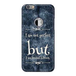printfidaa i am not perfect but i am limited edition printed designer hard back case for apple iphone 6 logo 4734  iphone 6s logo 4734 back cover -h8 vkm2025
