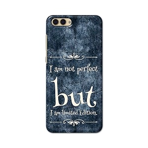 printfidaa i am not perfect but i am limited edition printed designer hard back case for honor view 10 honor v10 back cover -h8 vkm2025