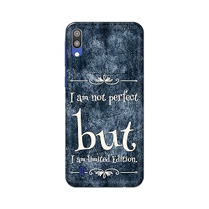 printfidaa i am not perfect but i am limited edition printed designer hard back case for samsung galaxy m10 sm-m105g  ds sm-m105f  ds back cover -h8 vkm2025