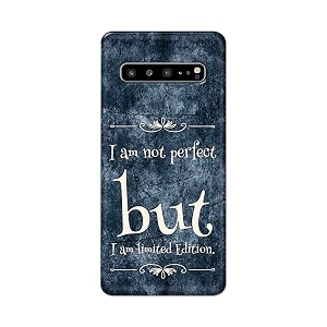 printfidaa i am not perfect but i am limited edition printed designer hard back case for samsung galaxy s10 5g sm-g977b sm-g977u sm-g977n sm-g9770 back cover -h8 vkm2025