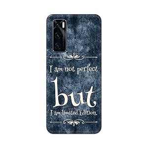 printfidaa i am not perfect but i am limited edition printed designer hard back case for vivo v20 se back cover -h8 vkm2025