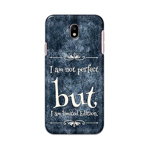 printfidaa i am not perfect but i am limited edition printed designer hard back case for samsung galaxy j7 2017  samsung j7 pro j730f  ds back cover -h8 vkm2025
