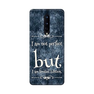 printfidaa i am not perfect but i am limited edition printed designer hard back case for oneplus 8 65534 back cover -h8 vkm2025