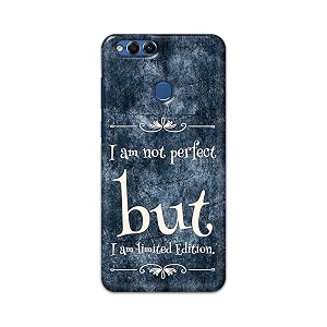 printfidaa i am not perfect but i am limited edition printed designer hard back case for honor 7x huawei mate se bnd-l21 bnd-l22 bnd-l24 bnd-l34 bnd-al10 back cover -h8 vkm2025