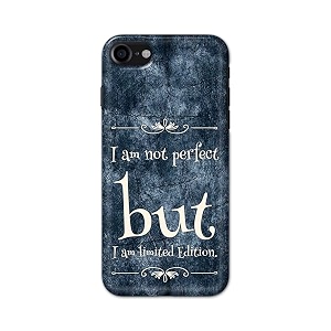 printfidaa i am not perfect but i am limited edition printed designer hard back case for apple iphone 7 4734  iphone 8 4734  iphone se 2020 a1778 a1660 back cover -h8 vkm2025