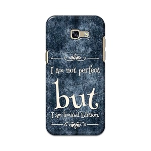 printfidaa i am not perfect but i am limited edition printed designer hard back case for samsung galaxy a5 2017 a520f a520f  ds a520k  ls back cover -h8 vkm2025