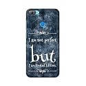 PRINTFIDAA I Am Not Perfect But I Am Limited Edition Printed Designer Hard Back Case for Honor 9N Back Cover -(H8) VKM2025