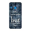 PRINTFIDAA I Am Not Perfect But I Am Limited Edition Printed Designer Hard Back Case for Samsung Galaxy A20 / Samsung A30 / Samsung M10S Back Cover -(H8) VKM2025