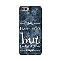 PRINTFIDAA I Am Not Perfect But I Am Limited Edition Printed Designer Hard Back Case for Honor View 10, Honor V10 Back Cover -(H8) VKM2025