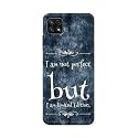 PRINTFIDAA I Am Not Perfect But I Am Limited Edition Printed Designer Hard Back Case for Samsung Galaxy A22 5G, A22s 5G Back Cover -(H8) VKM2025