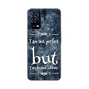 PRINTFIDAA I Am Not Perfect But I Am Limited Edition Printed Designer Hard Back Case for Oppo A55 Back Cover -(H8) VKM2025